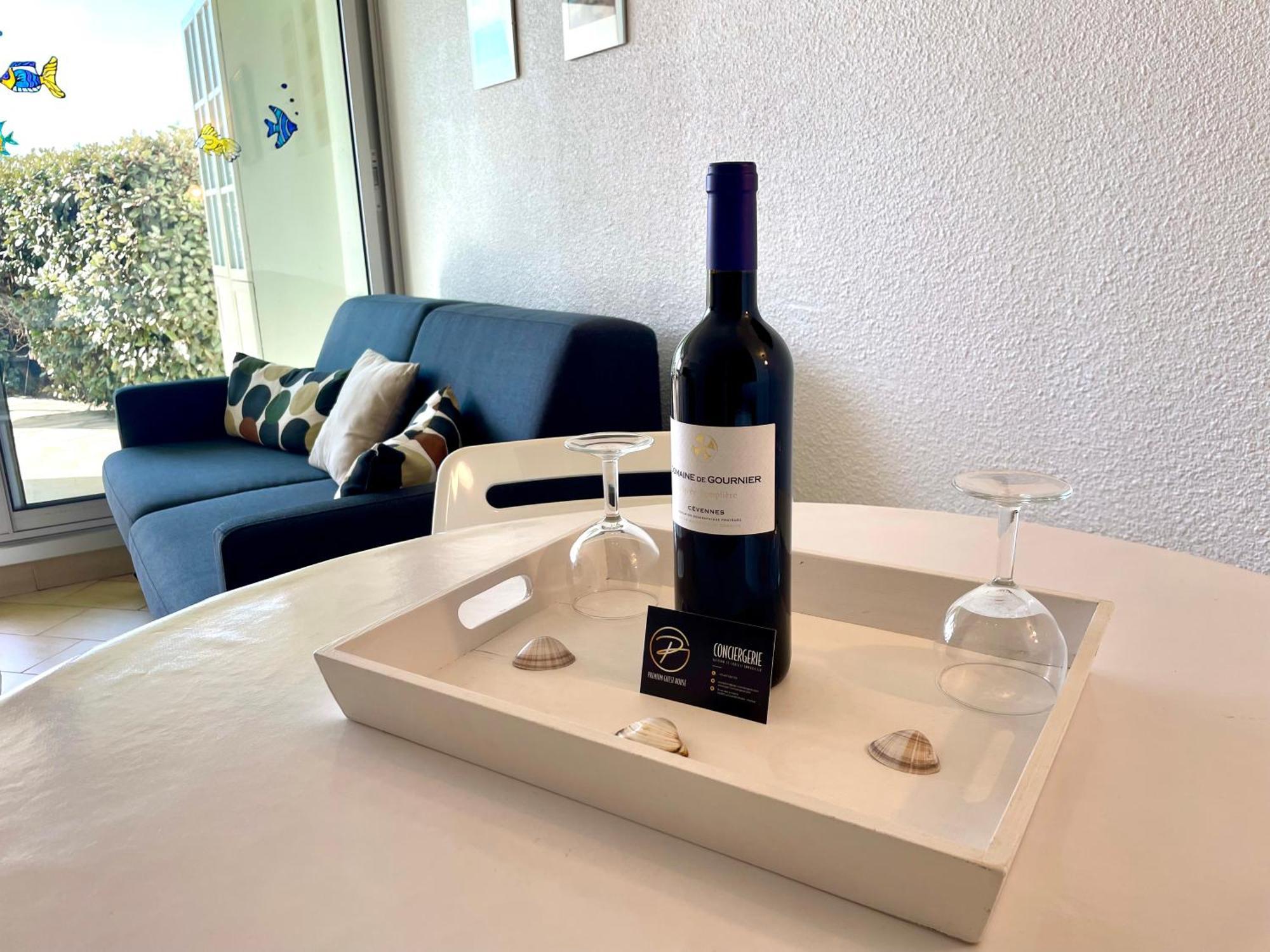 Pgh N26 - Premiere Ligne, Jardin Et Parking Prive Apartment La Grande Motte Bagian luar foto